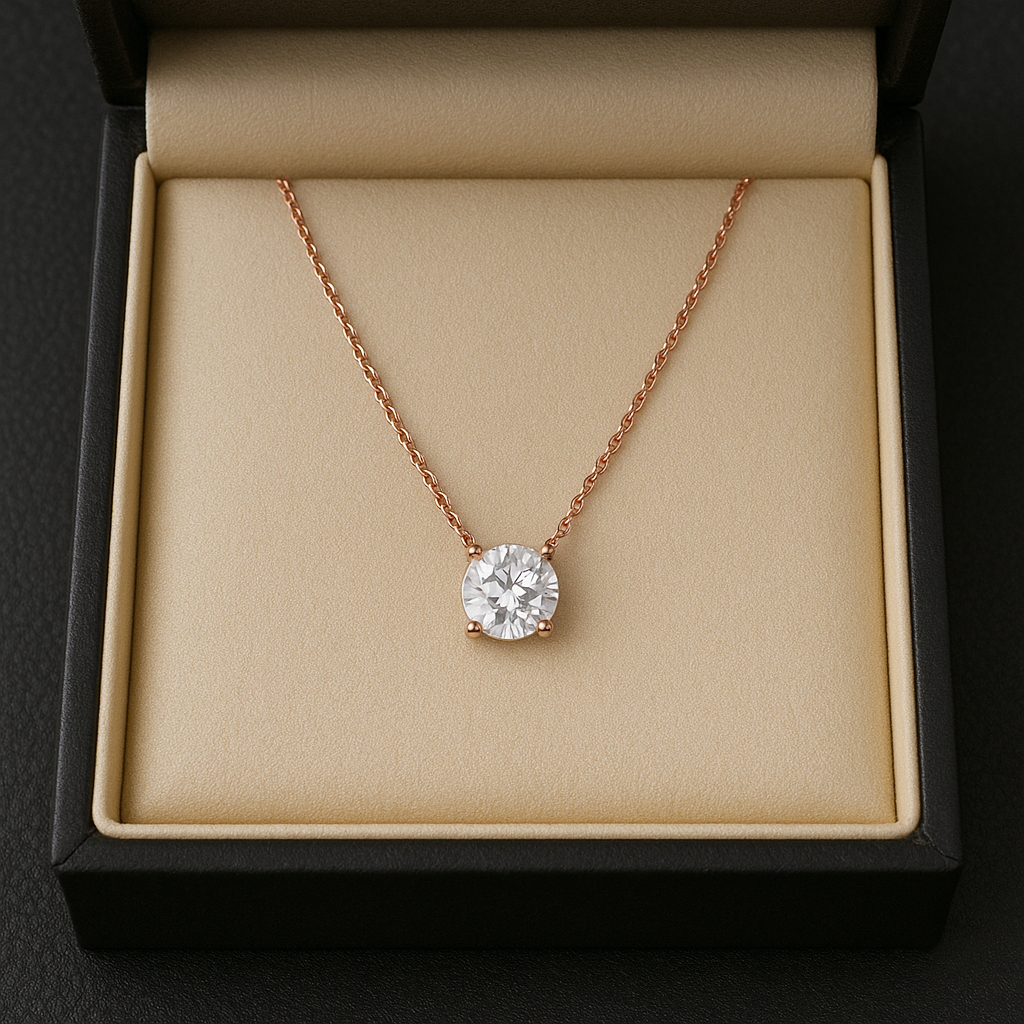 Olivia Necklace rose gold